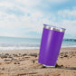 20oz Tumbler Insulated Coffee Tumblers with Lid Stainless Steel Purple 12P (12 Count)