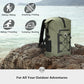 30/40/55L Waterproof Dry Backpack & Phone Case- 2XL Floating Dry Bag for Kayaking, Travel, Hiking, Fishing, Camping, Motorcycles & Beach, Heavy-Duty Roll Top Men/Women (Green)