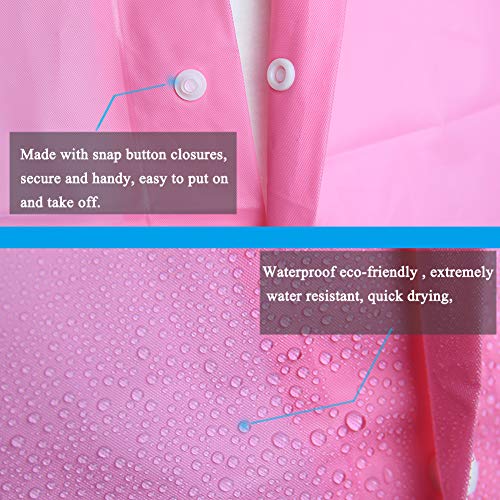 Rain Ponchos for Adults (2 Count)