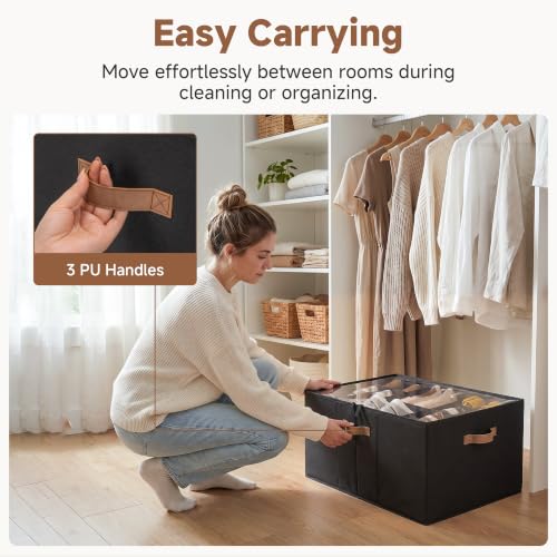 24 Pair Large Shoe Organizer Box