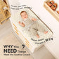 2 Pack Organic Changing Pad Covers for Girl (2 Count)