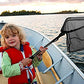 Fishing Net Fish Floating Landing Net with Handle
