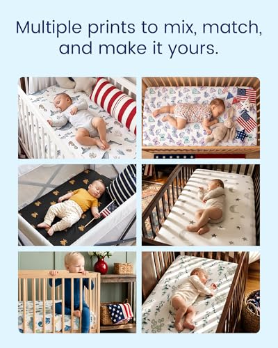 Premium Stretchy Crib Sheets (2 Count)