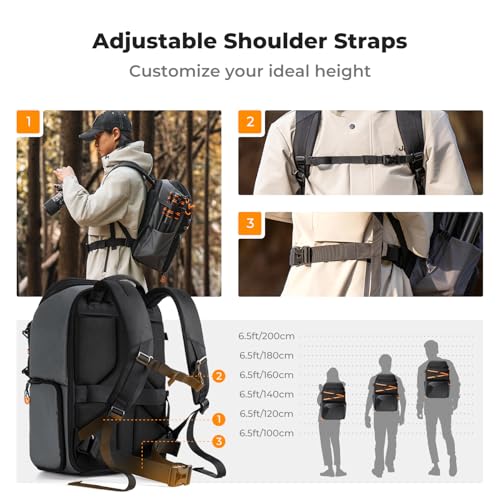 Camera Backpack Shoulder Bag for Photographers