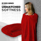 Lightweight Airplane & Travel Blanket with Foot Pockets