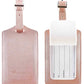 2 Pack Luggage Tags for Suitcases Airplane Travel Essentials (2 Count)