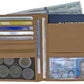 Deluxe Personalized Monogrammed Light Brown RFID Leather Passport Wallet