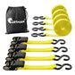 Ratchet Tie Down Straps (4 Count)