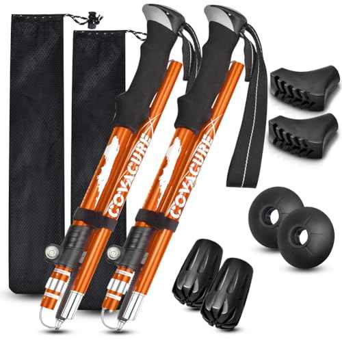 Trekking Poles Collapsible (2 Count)