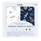 Premium Stretchy Space Crib Sheets (2 Count)