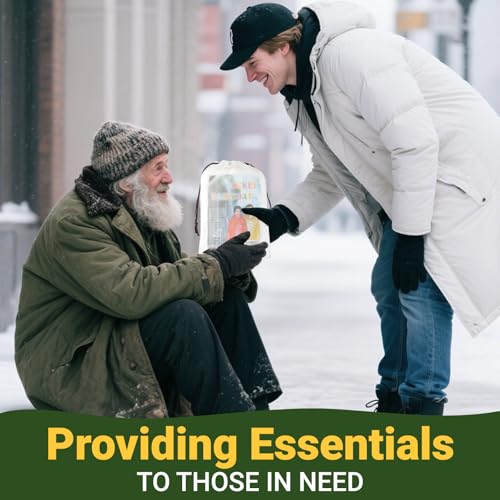 84 Pcs Homeless Care Package Supplies Bulk Hygiene Kits with Nail Clipper (84 Count)