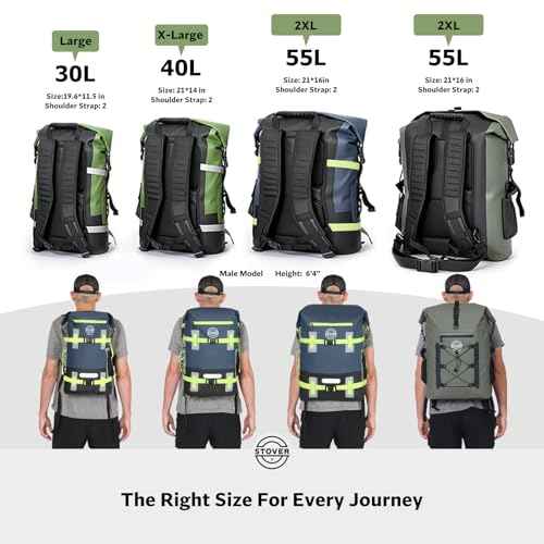 40L Waterproof Dry Backpack & Phone Case