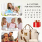 Personalized Initial Duffle Travel Bag
