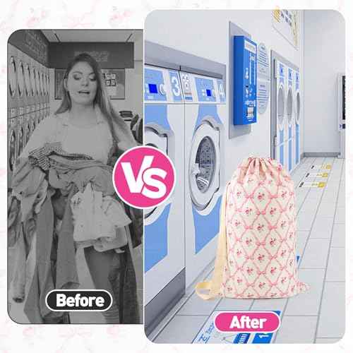 Laundry Bag Backpack for Dorm & Travel