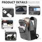 Grey Backpack for Men Women
