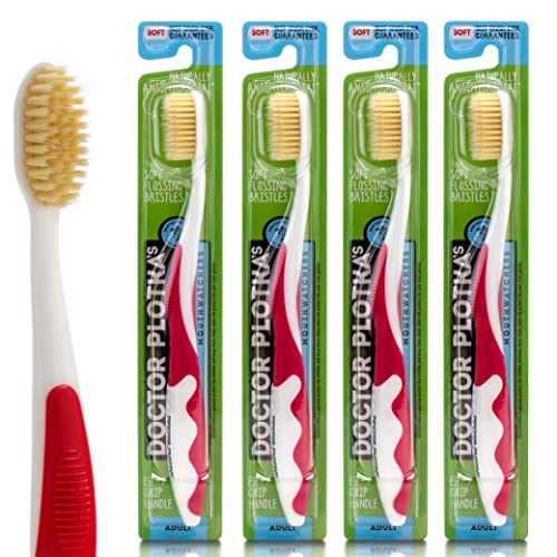 Soft Flossing Manual Toothbrush (4 Count)