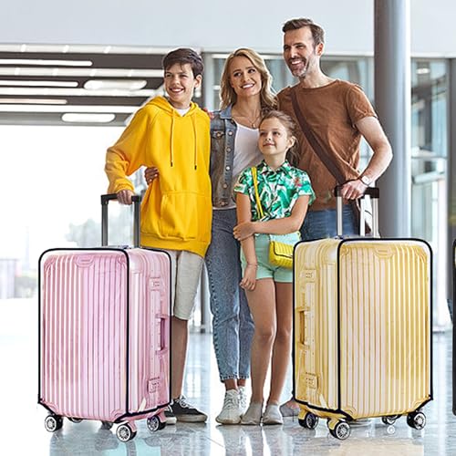 30 Inch Waterproof Clear Suitcase Cover
