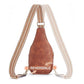 Crossbody Bags for Women PU Leather Cross Body Sling Bag for Woman Travel Brown
