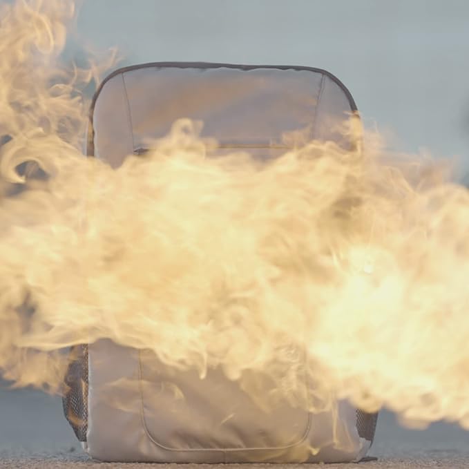 Fireproof Backpack – UL 94 V-0 & NFPA 701 Go Bag | Withstands up to 1832°F | Water-Resistant Emergency Bug Out Bag for Documents, Tech & Supplies | 20L | The Original by GETXGO