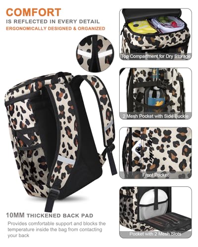 Cooler Backpack Insulated Leak Proof for Women Men Soft Cooler Bag