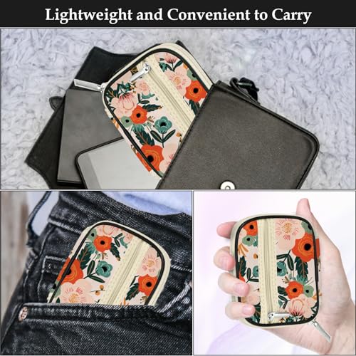 Weekly Travel Pill Organizer Pill Case for Purse with Removable 7 Day Pill Box (2 Count)