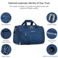 Small Underseat Carry On Luggage Bags for Travel with 10 Pockets