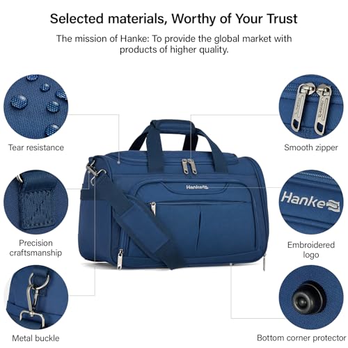 Small Underseat Carry On Luggage Bags for Travel with 10 Pockets