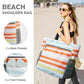 Beach Bag Waterproof Sandproof Large Capacity Foldable for Women