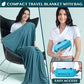 Travel Blanket Airplane Compact with Bag Lightweight