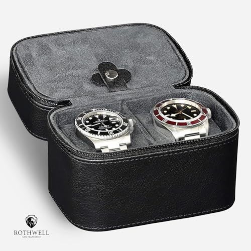2 Watch Travel Case Storage Organizer for 2 Watches