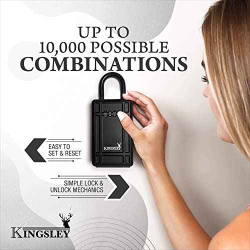 KL313 Large Capacity Key Storage Box with Resettable Code