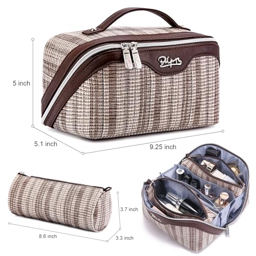 Travel Makeup Bag Cosmetic Bags for Women (3 Count)