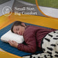 Cooling Gel Memory Foam Camping Pillow