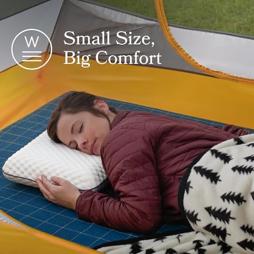 Cooling Gel Memory Foam Camping Pillow