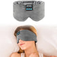 Sleep Eye Mask with Bluetooth Headphones, SYPVRY Wireless Headphones Bluetooth Silk Sleep Mask Blackout Blindfold, Bluetooth Eye Mask for Sleeping with Microphone