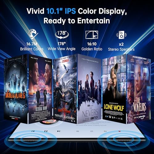 Android 14 Tablet 10.1 Inch