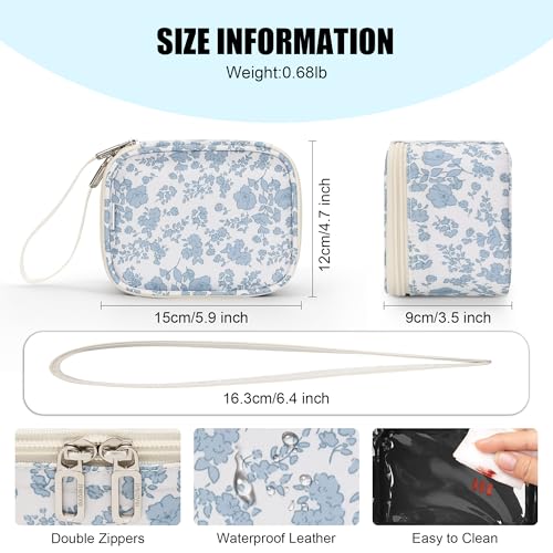 Mini Makeup Bag with LED Mirror