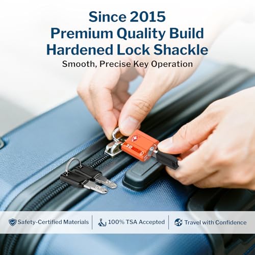 TSA Approved Luggage Locks (2 Count)
