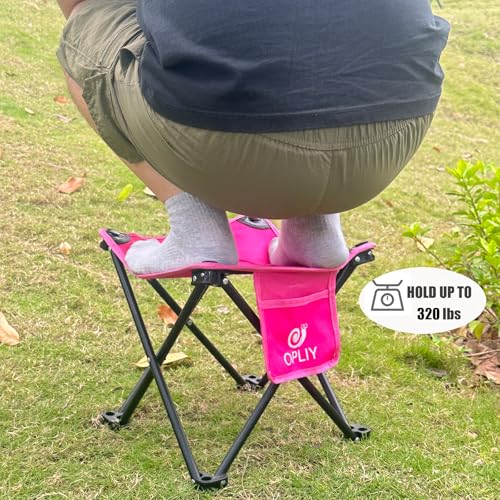 Camping Stool Upgrade Foot Stool for Camping Fishing Hiking Gardening and Beach
