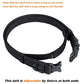 Duty Belt w Hook Lining 4 Keepers Police Law Enforcement Correctional Officer Security Black Nylon Outer Inner Belt XXL