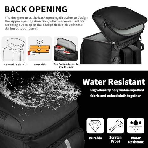 Cooler Backpack for Women Men (35 Count)