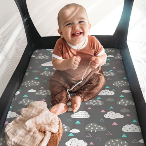 Stretchy Pack and Play Fitted Sheets (2 Count)