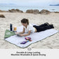 Outdoor Waterproof Fleece Travel Blanket for Camping