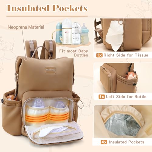 Diaper Bag Backpack Baby Bag Neoprene Bag Neoprene Backpack