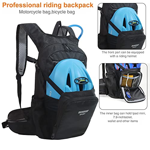 Hiking Daypack 15L Waterproof Lightweight Backpack