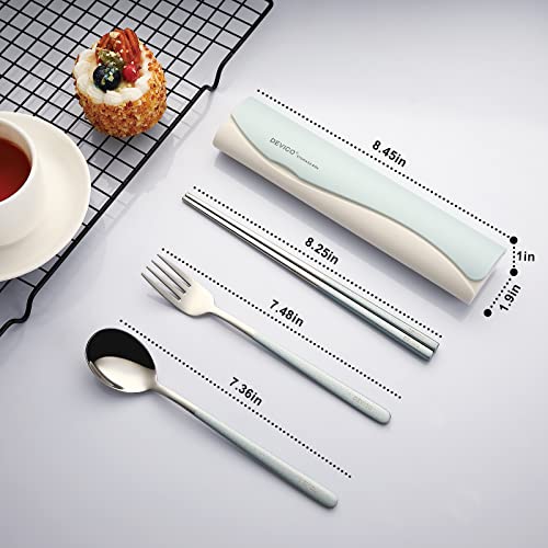 Travel Utensils with Case (4 Count)