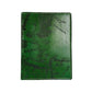 Handmade genuine Leather Wallet Map engrave