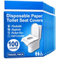 Disposable Toilet Seat Covers Flushable XL 100 Pack (100 Count)