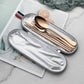 Travel Utensils with Case (5 Count)