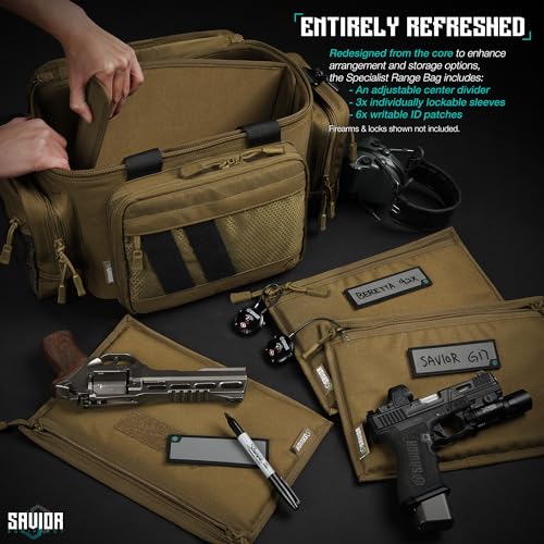 Specialist Series Tactical Triple Pistol Shooting Range Hunting Duffle Bag Gun Carrying Case
